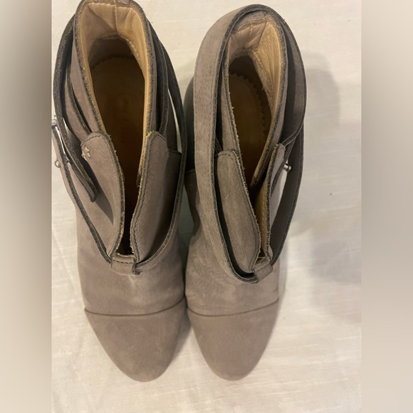 Rag & Bone, Gray suede ankle boots, Size 9 - Picture 4 of 5